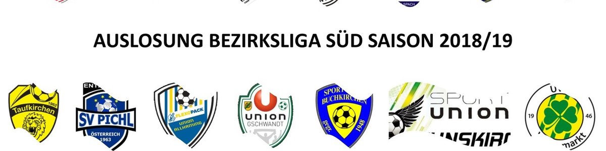 AUSLOSUNG & TERMINE Bezirksliga Süd 2018/19